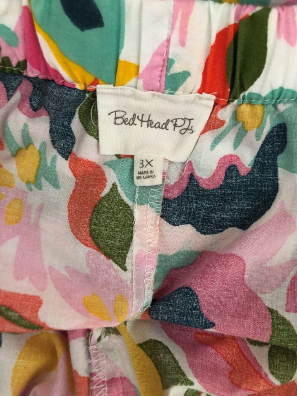 BedHead Whimsy Ditsy Cami Cotton Poplin Pajama PJ Set Women's 3X - Picture 6 of 16